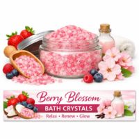 Berry Blossom Bath Crystals