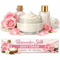 Rosewater Silk Body Cream