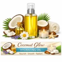 Coconut Glow Hydrating Oil