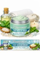 Peppermint Foot Rescue Balm